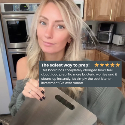 100% Pure Titanium Cutting Board