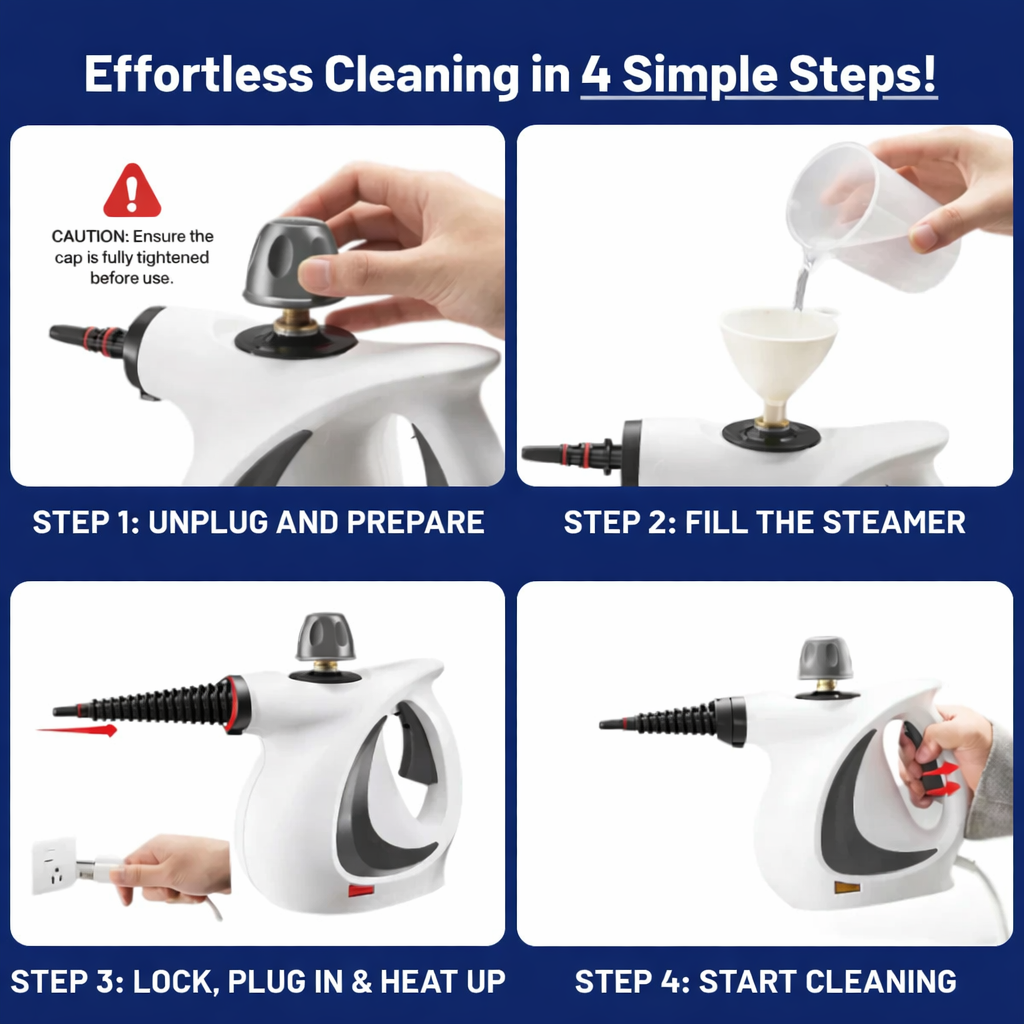 Steamify Deep Cleaning for Every Surface