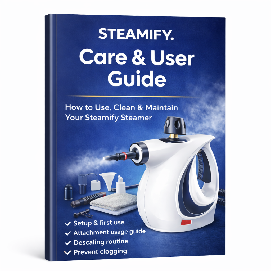 FREE Steamify Care & User Guide