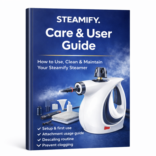 FREE Steamify Care & User Guide